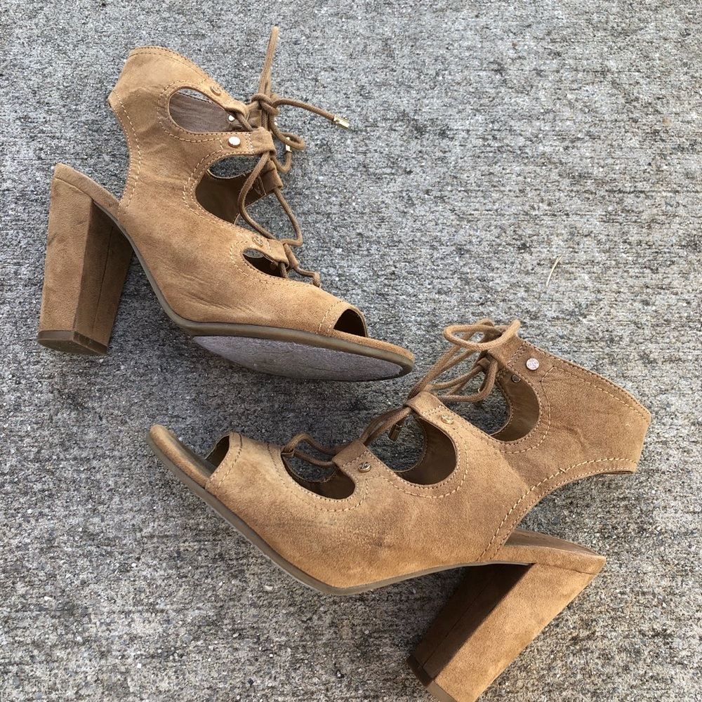 Lace up heels
